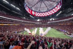 Mercedes-Benz Stadium, em Atlanta, Geórgia