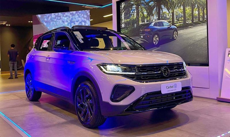 Volkswagen T-Cross ganhou novo visual e continuou líder entre os SUVs / Carbel/Divulgação