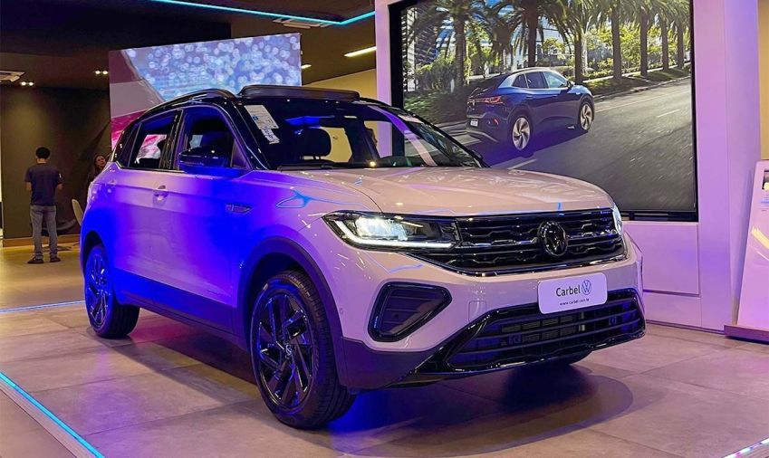 Volkswagen T-Cross ganhou novo visual e continuou líder entre os SUVs / Carbel/Divulgação
