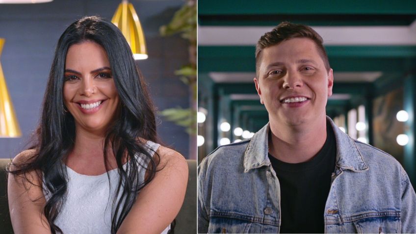 Renata e Alexandre saíram noivos da cabine / Divulgação/Netflix