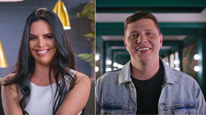 Renata e Alexandre saíram noivos da cabine / Divulgação/Netflix