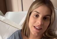 Shantal dá à luz o 3º filho e conta detalhes do parto: "Do jeito que eu queria"