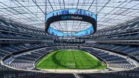 SoFi Stadium, em Inglewood, nos arredores de Los Angeles, na Califórnia, nos Estados Unidos