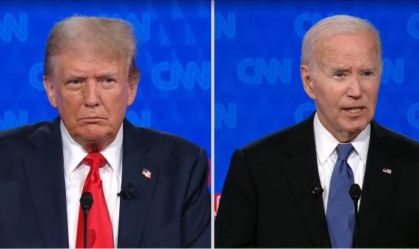 Trump e Biden participam de Debate Presidencial da CNN