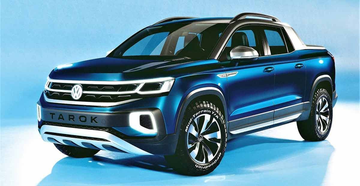 Volkswagen Tarok Concept apresentado no Salão do Automóvel de 2018 vai inspirar nova picape feita no PR