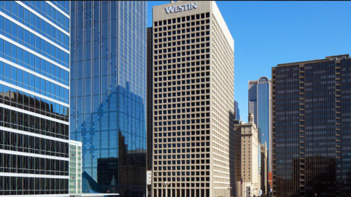 The Westin Dallas Downtown fica localizado na região central da cidade.