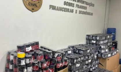 Polícia desmantela quadrilha especializada em fraudes de suplementos alimentares em SP