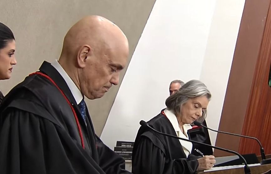 Alexandre de Moraes e Cármen Lúcia