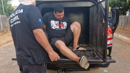 Wellington Honorato dos Santos, autor do feminicídio, é preso pela Polícia Civil do Mato Grosso