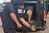 Homem que matou e arrastou corpo de mulher em moto é preso no MT