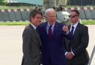 Biden desembarca na França para comemorações dos 80 anos do Dia D e reunião com Macron