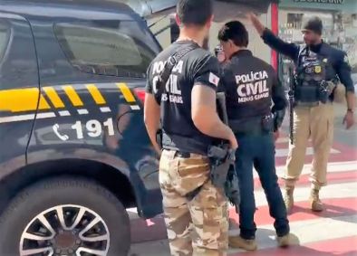 Preso trabalhava em uma loja de celulares em Muriaé