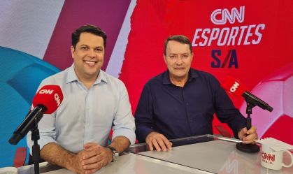 João Vítor Xavier e Pedro Lourenço, novo dono da SAF do Cruzeiro
