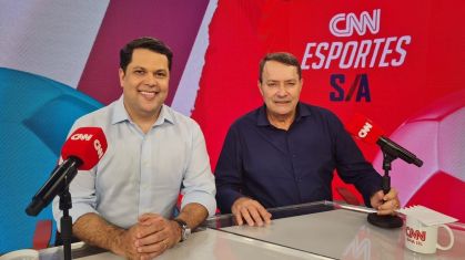 João Vítor Xavier e Pedro Lourenço, novo dono da SAF do Cruzeiro