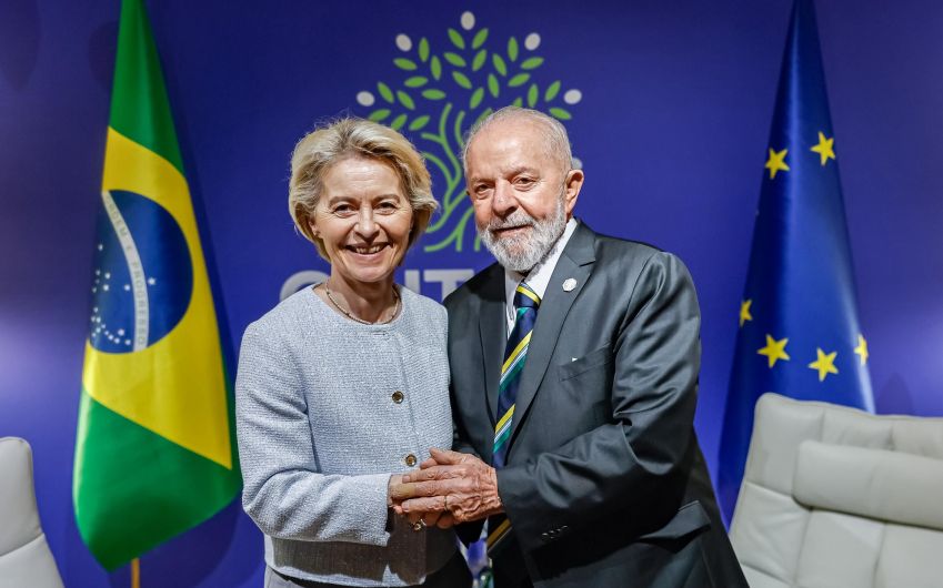 Lula se reúne com Presidente da Comissão Europeia, Ursula von der Leyen / Ricardo Stuckert