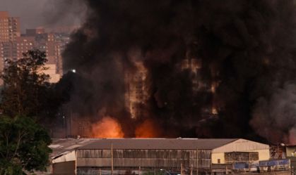 incêndio galpão Barueri