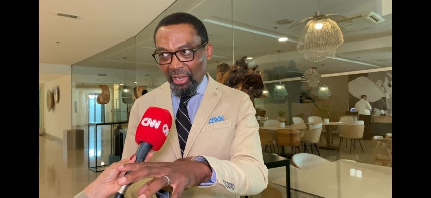 Chile Eboe-Osuji, ex-presidente do TPI, em entrevista à CNN Brasil / Priscila Yazbek CNN Brasil