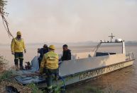 Marinha aumenta ações contra incêndio no Pantanal
