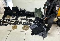 Polícia Militar prende cinco milicianos na Baixada Fluminense (RJ)