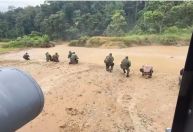 Operação destrói acampamentos de garimpo em terra Yanomami