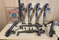 Homem é preso em flagrante pela PF tentando tirar nos Correios do RJ armamentos comprados da China