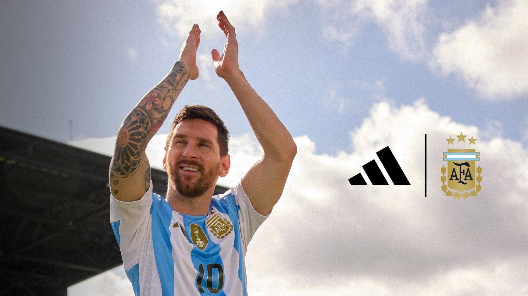 Adidas continuará vestindo Seleção Argentina até 2038