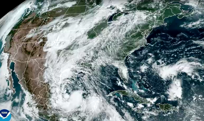 Primeira tempestade tropical da temporada de furacões se aproxima de EUA e México