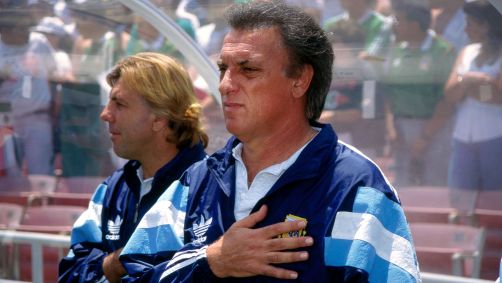 Alfio Basile venceu duas Copas América com a Argentina