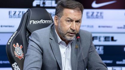 Presidente do Corinthians, Augusto Melo está no comando do Corinthians desde janeiro deste ano