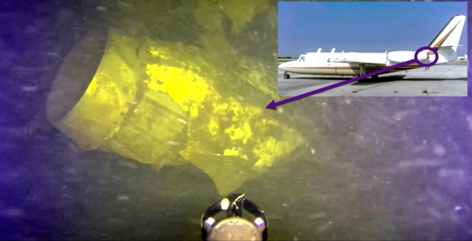 Jato desaparecido desde 1971 é encontrado no fundo do Lago Champlain, em Vermont / GARRY KOZAK