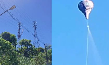 RJ: Quedas de balões em rede da Light em 2024 quase superam todo o ano de 2023