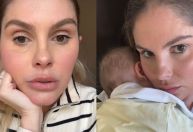 Bárbara Evans fala sobre filho internado na UTI: 