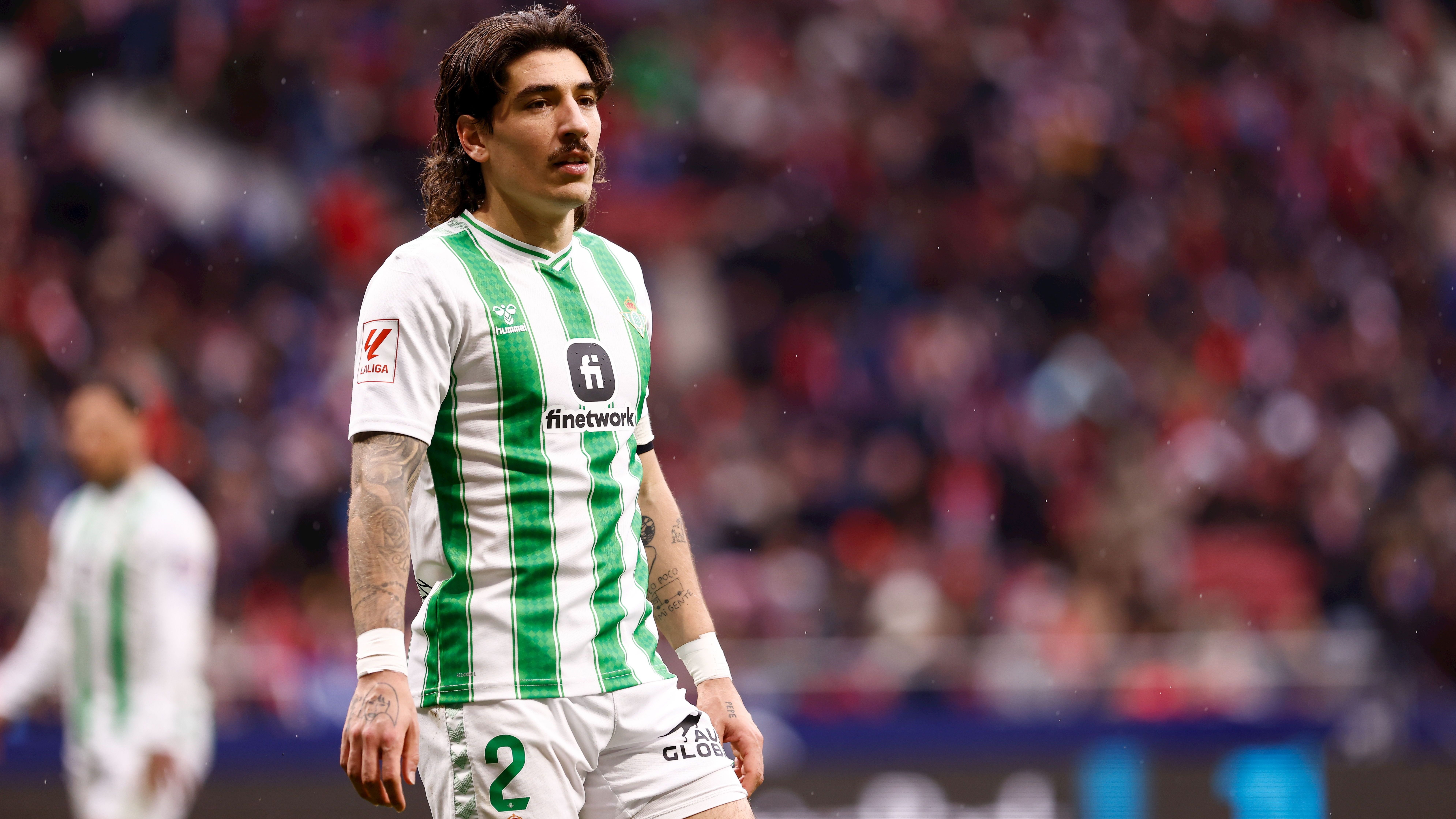 Héctor Bellerín em ação pelo Bétis na última edição de LALIGA