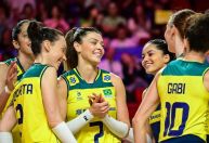 Vôlei: com show de Gabi, Brasil vence Alemanha e segue invicto na VNL