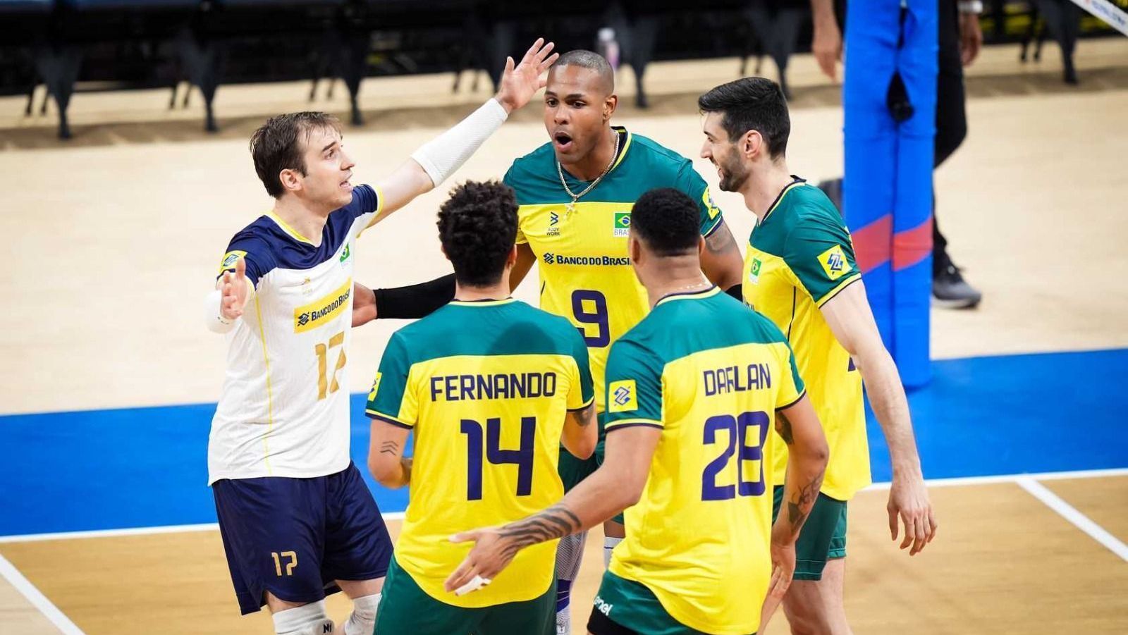 Brasil venceu a Holanda por 3 sets a 1 nesta terça (18)
