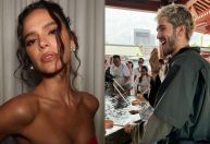 Bruna Marquezine e João Guilherme são fotografados juntos no Japão; veja