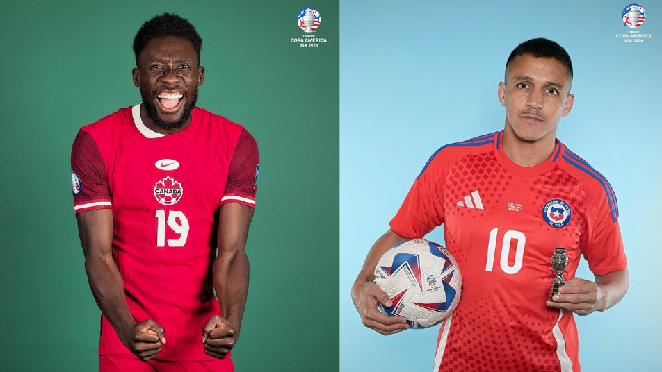 Canadá e Chile se enfrentam na Copa América