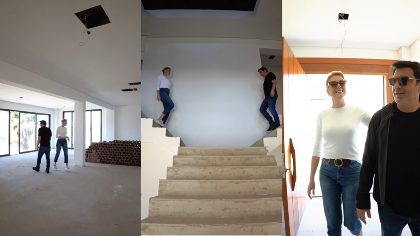 Vídeo da casa de Ana Hickmann e Edu Guedes / Reprodução/Instagram