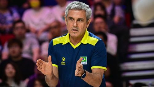 José Roberto Guimarães, técnico da Seleção Brasileira Feminina de Vôlei