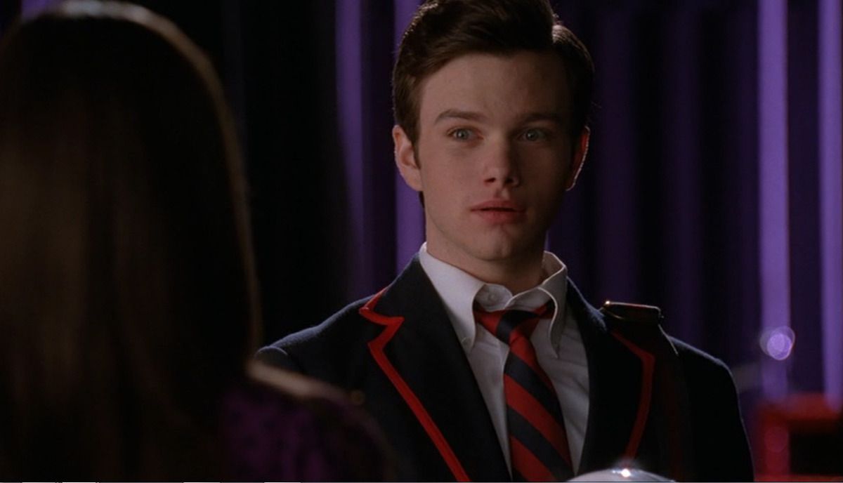 Chris Colfer em cena de "Glee" / Reprodução/Redes Sociais
