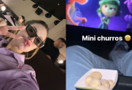 Virginia faz sessão privada de cinema para ver 