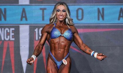 Cíntia Goldani era atleta de fisiculturismo