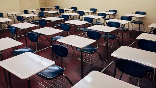 Imagem de sala de aula