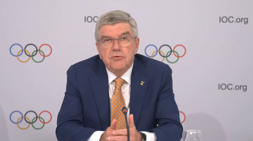 Thomas Bach, presidente do Comitê Olímpico Internacional