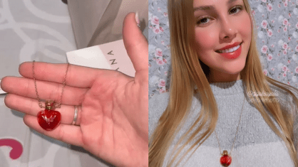 Depois de mostrar o presente, o filho de Andressa Urach mostrou a namorada usando o presente