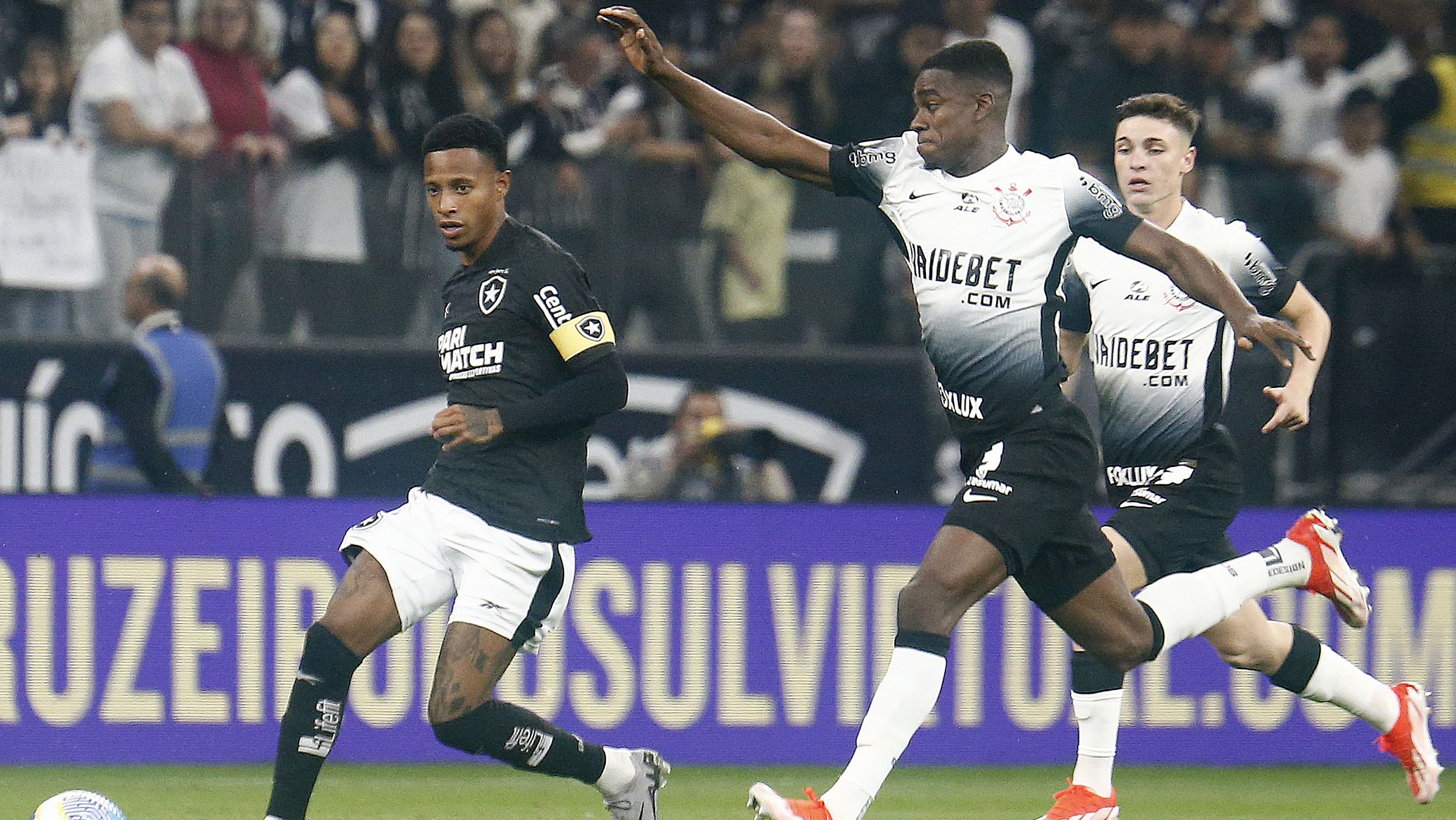 Corinthians e Botafogo empataram na Neo Química Arena