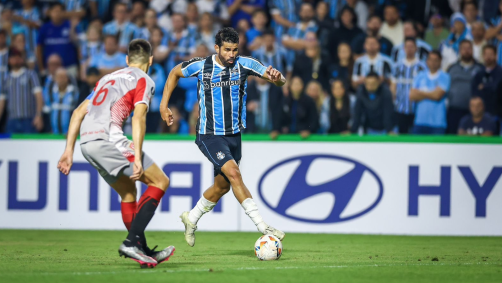 Diego Costa em partida da Libertadores