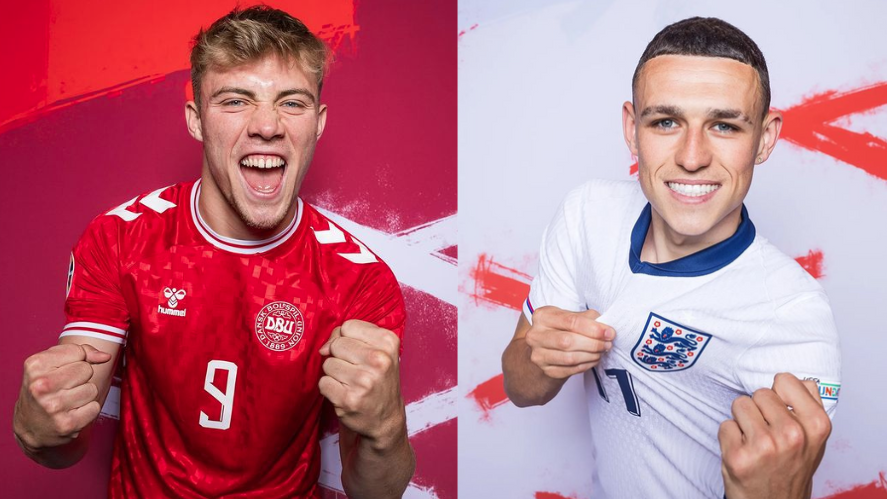 Dinamarca e Inglaterra se enfrentam na Eurocopa