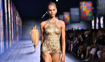 Dior durante a semana de alta-costura de Paris 2024