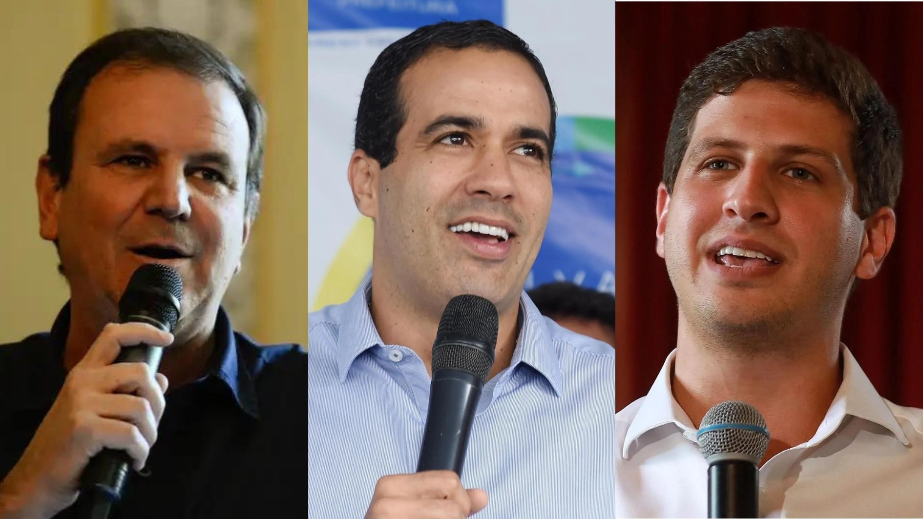 Eduardo Paes, Bruno Reis e João Campos